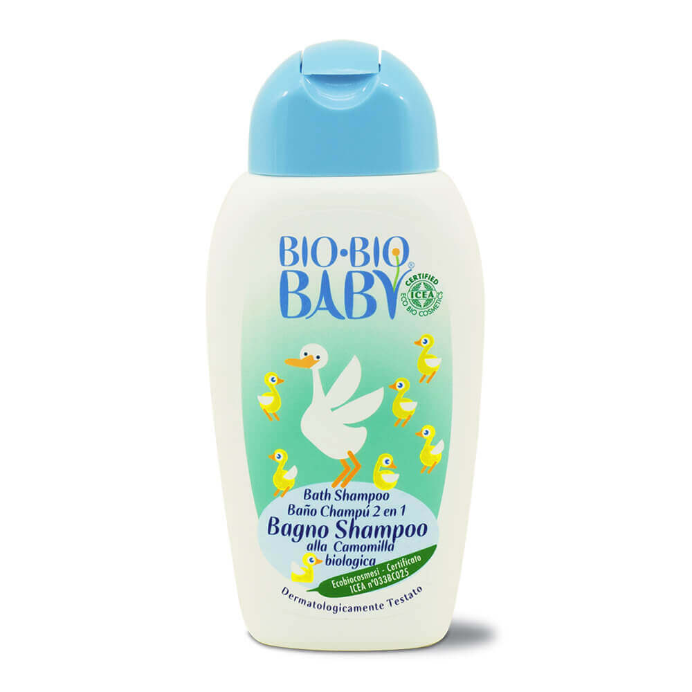 Shampoo Biologico Camomilla per Bambini: Bagno Shampoo - Bio Bio Baby