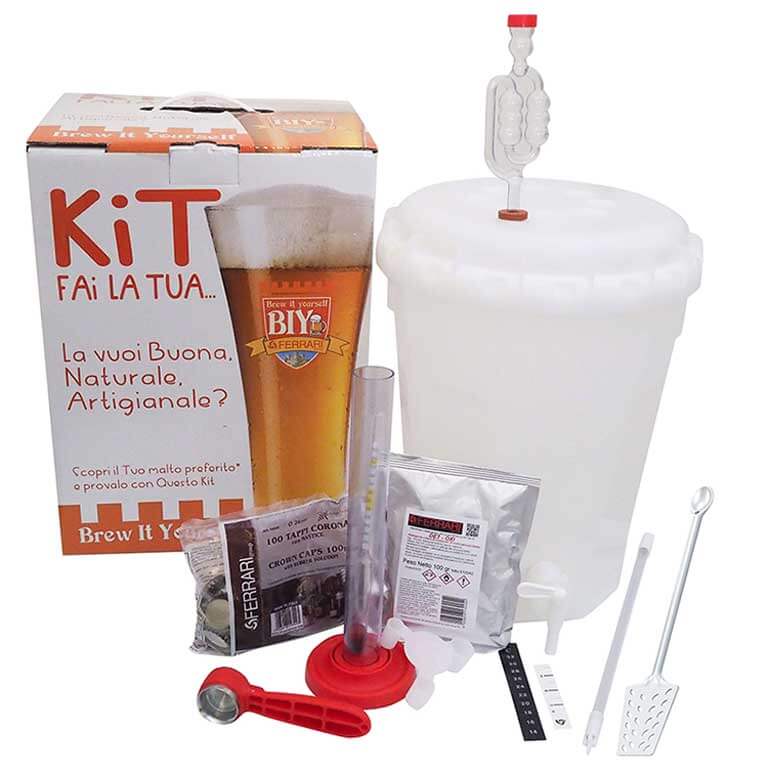 Kit per Birra: Mini Kit 10 lt BIY - Brew It Yourself - BASE