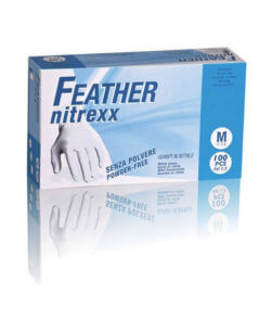 guanti in nitrile Feather Nitrexx