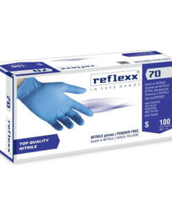 guanti in nitrile reflexx70