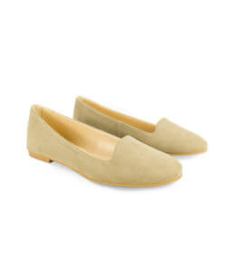 Ballerine loafer beige