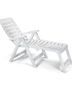 Lettino in Plastica da Giardino