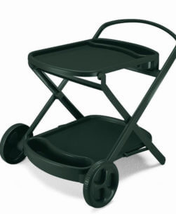Carello porta bevande Perlage verde