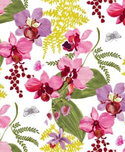 Tovaglia PVC multicolore fiori
