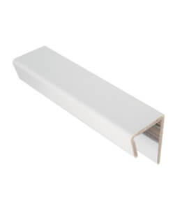 Profilo in PVC Terminale Fisso RA186