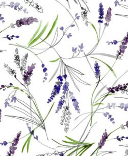 Tovaglia da cucina pvc Lavanda