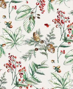 Tovaglia Natalizia Bacche Rosse