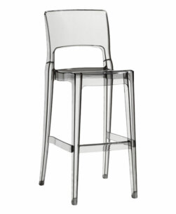 Sgabello Trasparente Isy Antishock